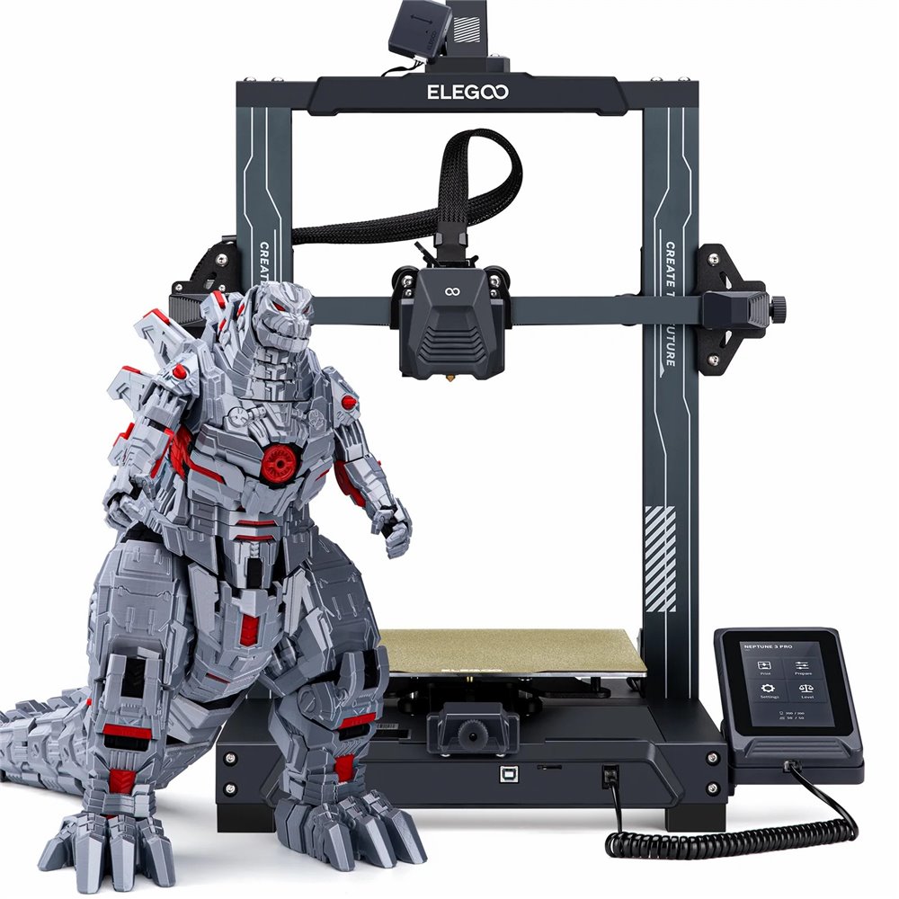 Elegoo neptune 3 pro fdm 3d yaz c 